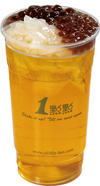 Four Season Tea With   Boba，Pearl，and Coconut Jelly